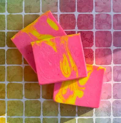 All-Natural Soap - Watermelon &amp; Pink Lemonade