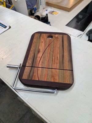 Cheese Board w/Slicer