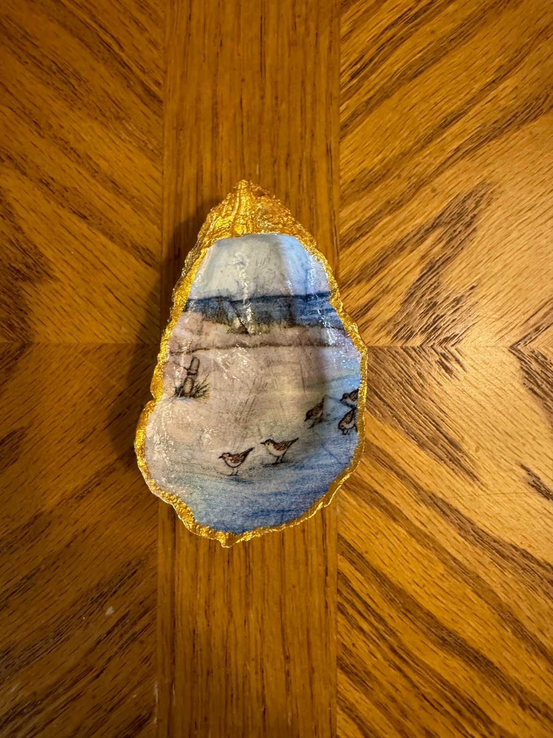 Oyster Shell Dish - Sandpippers