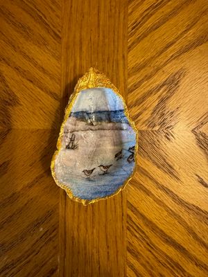 Oyster Shell Dish - Sandpippers