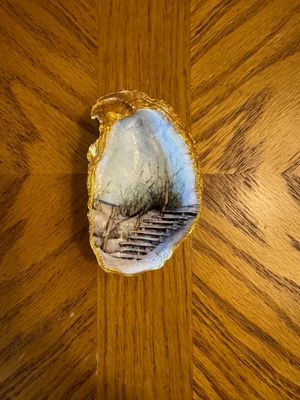 Oyster Shell Dish - Beach Dunes