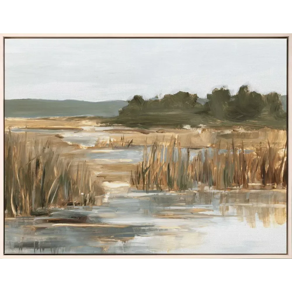 Wetland Grasses II - 50&quot;W x 38&quot;H