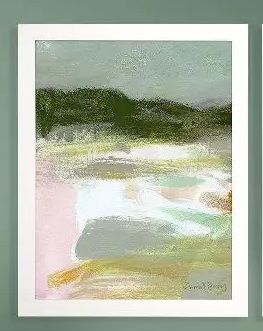 Colorful Landscape I - 21&quot;W x 27&quot;H