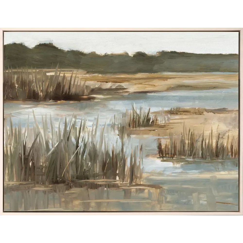 Wetland Grasses I - 50&quot;W x 38&quot;H