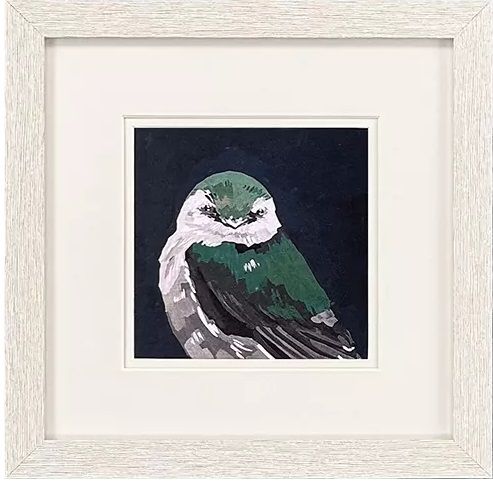 Vivid Bird IIB - 11&quot;W x 11&quot;H