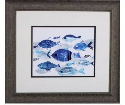 Fish Parade I -18&quot;W x 16&quot;H
