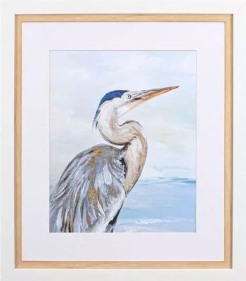 Morning Heron I - 26&quot;W x 30&quot;H