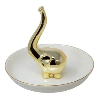 Ceramic Elephant Ring Holder