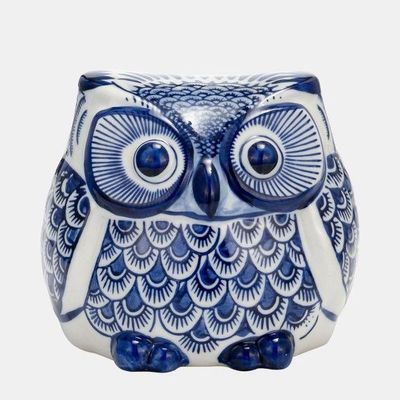 Blue &amp; White Owl 5&quot;