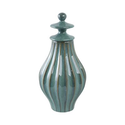 Corvallis Lidded Jar Sm 15&quot;