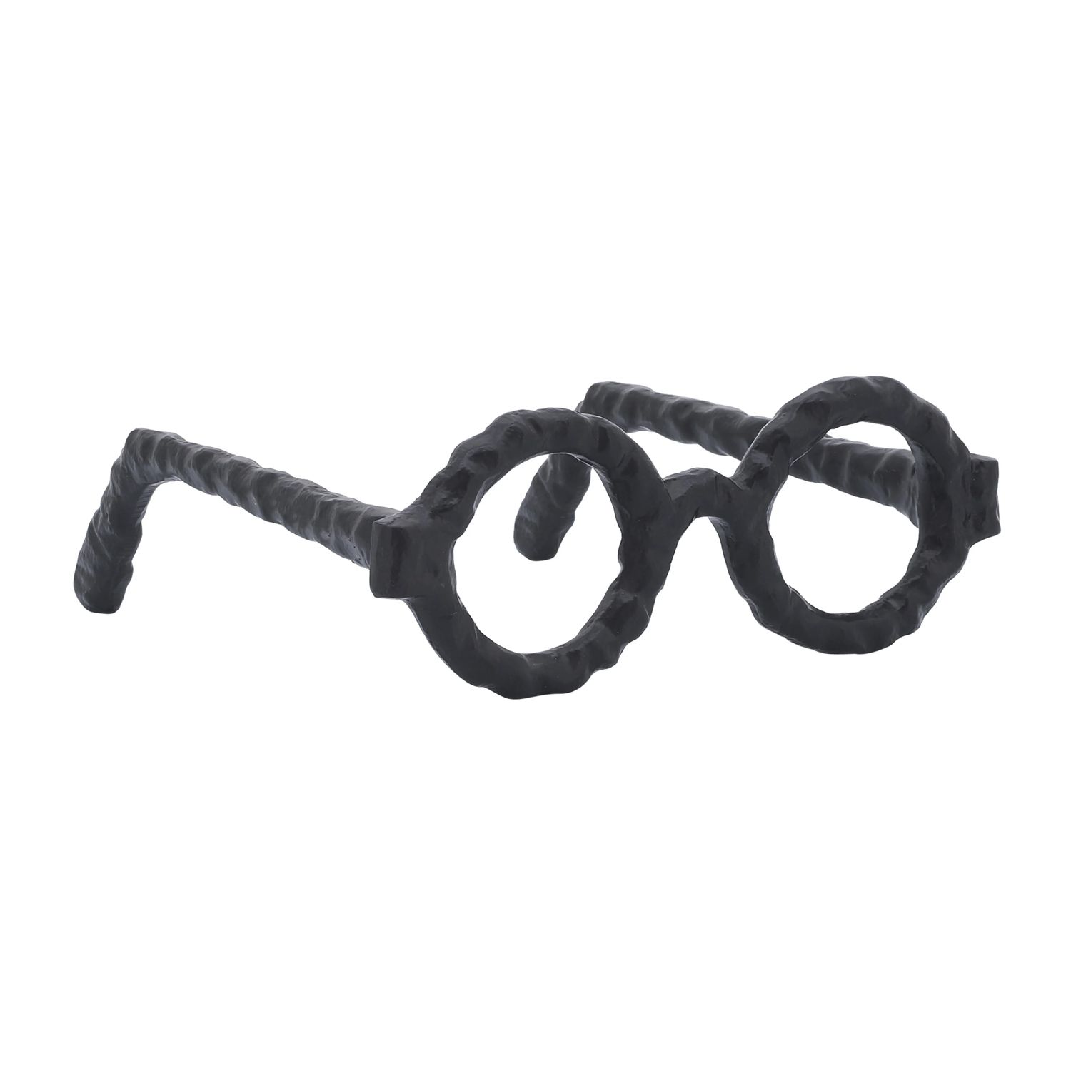 Black Decorative Glasses 7&quot; x 7.5&quot;