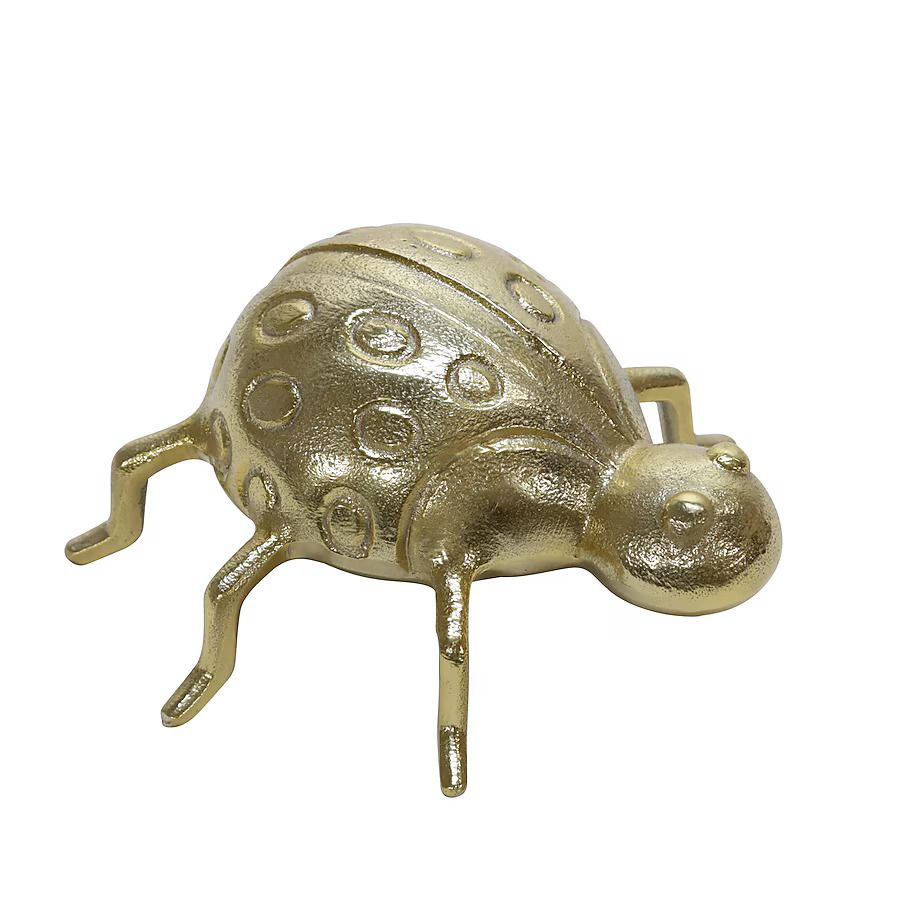 Gold Metal Ladybug