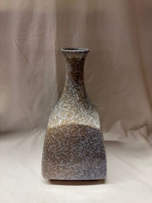 Ceramic Blue/Brown Dennis Vase 12.25&quot;T
