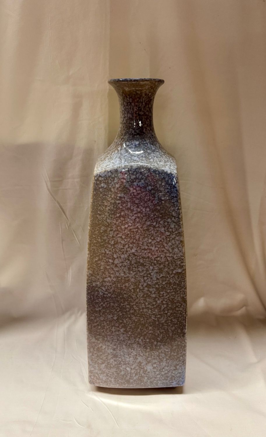Ceramic Blue/Brown Dennis Vase 19.5&quot;T