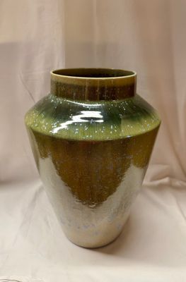 Green/Blue Ombre Vase 14&quot;