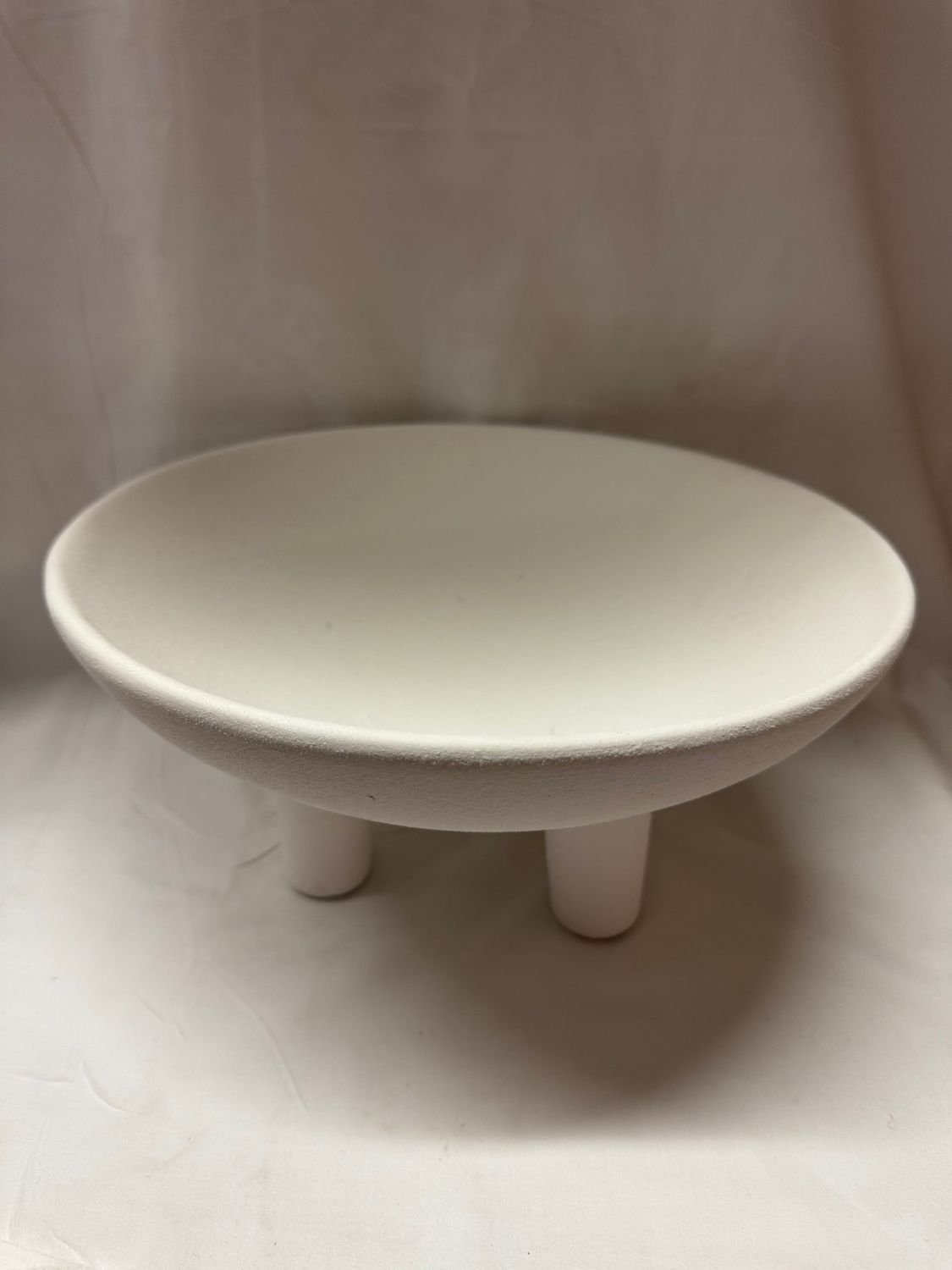 White Tripod Bowl