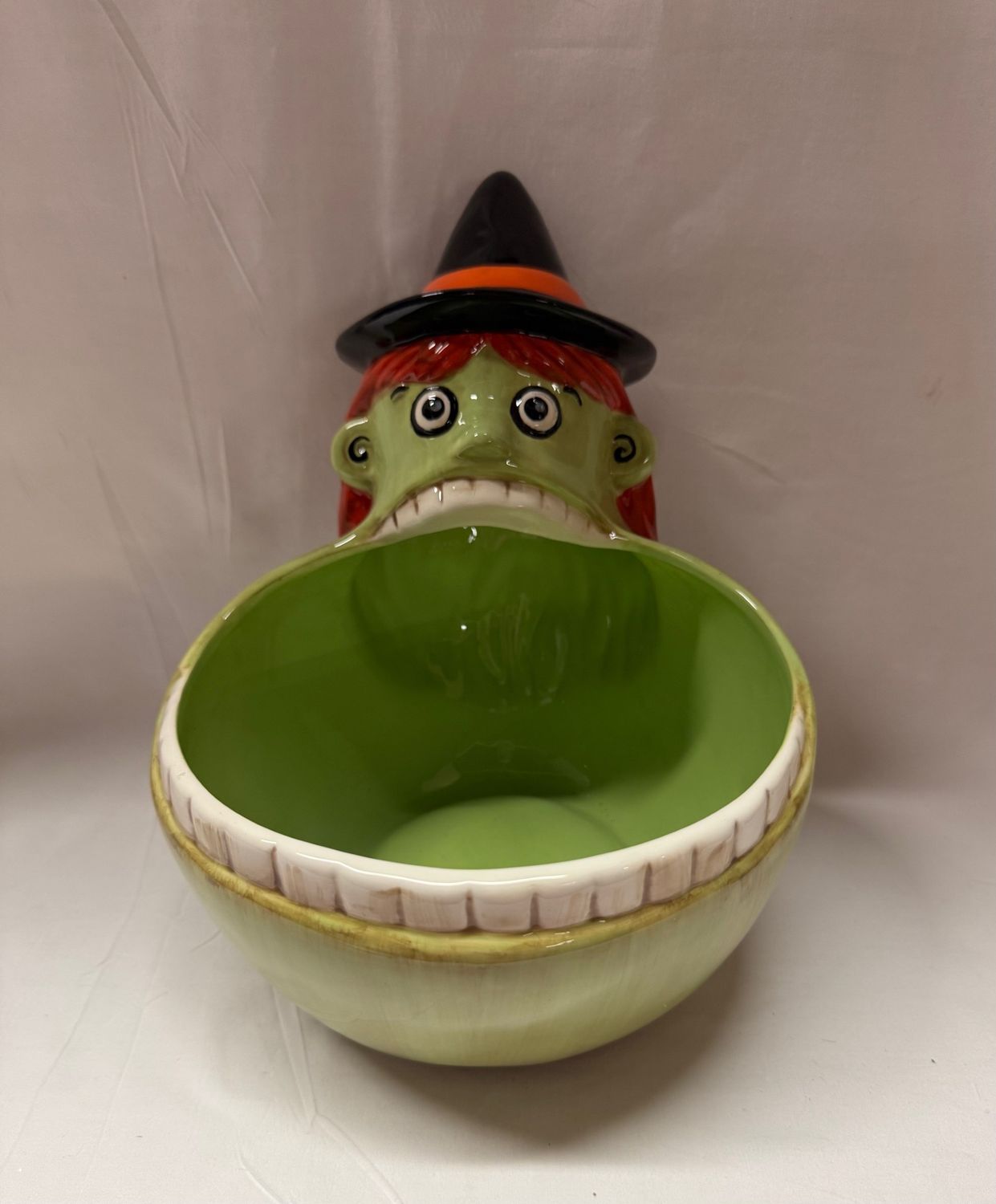 Big Mouth Witch Candy Bowl