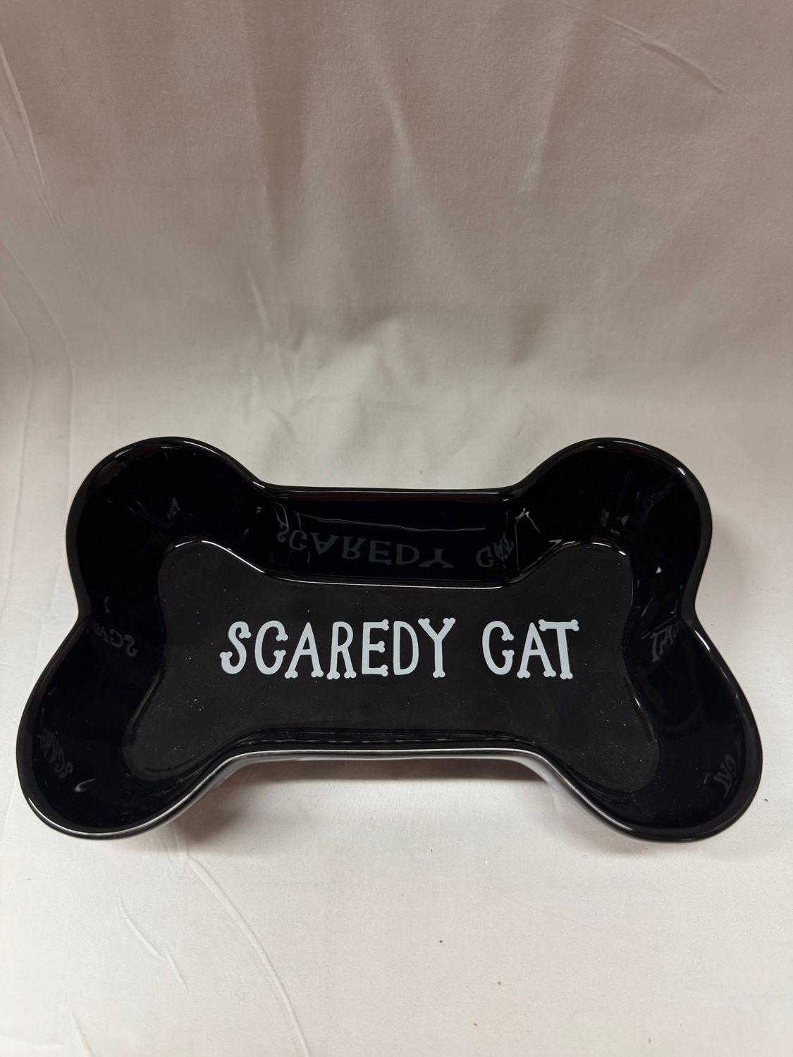 Halloween Scardy Cat Food Bowl