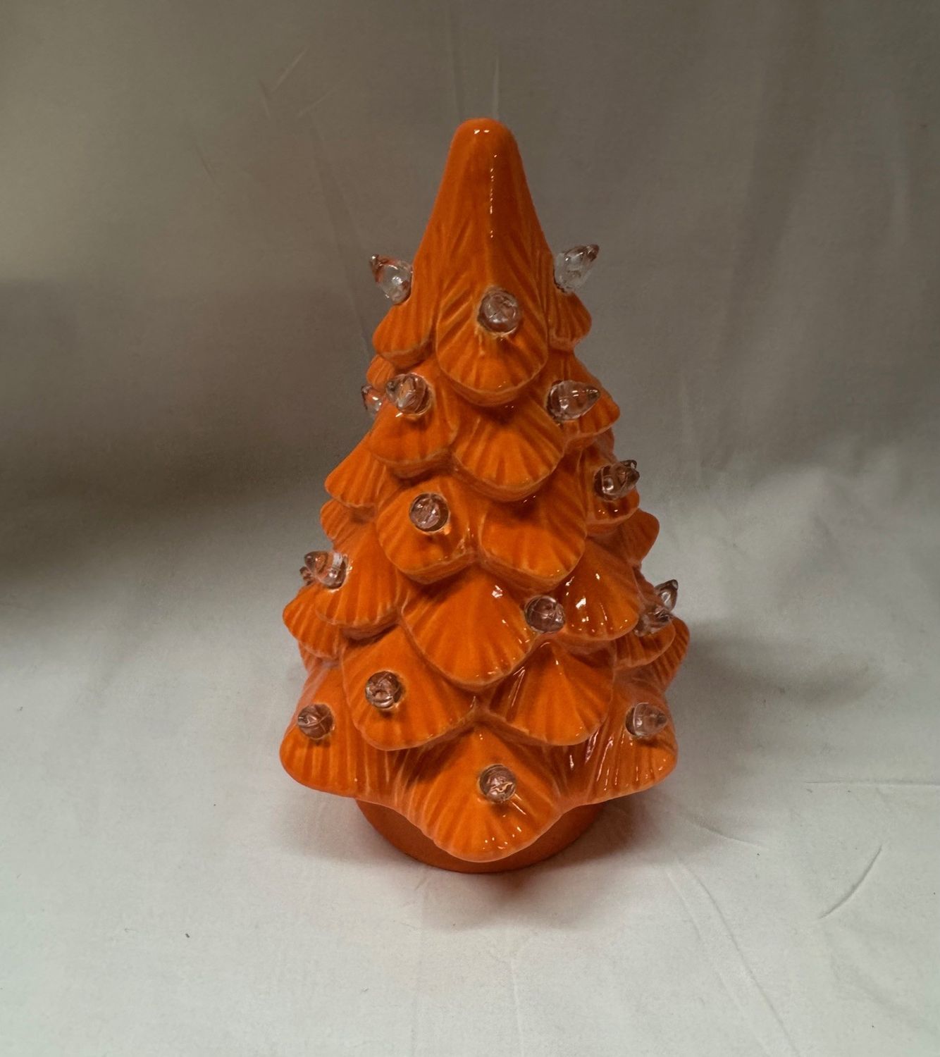 Light Up Halloween Tree Orange