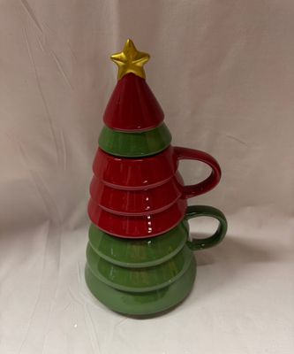 Christmas Tree Stacking Mug