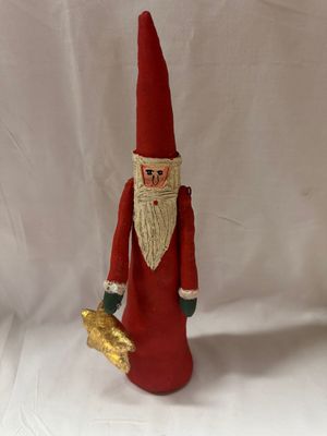 Canvas Slim Santa Lg