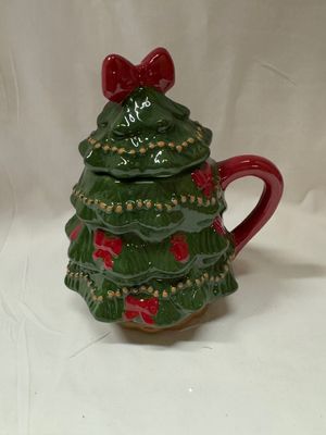 Bow Tree Mug w/Lid