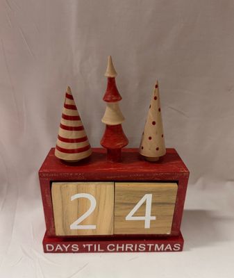 Rustic Tree Countdown Calendar