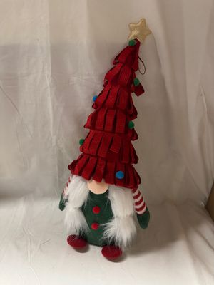 Christmas Tree Gnome Med Red