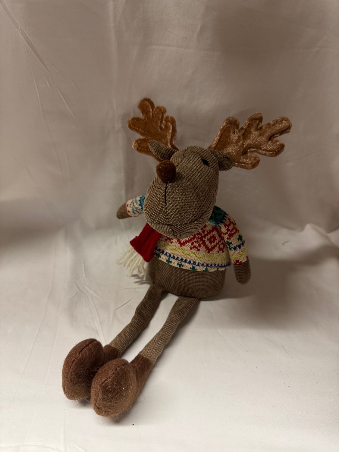Colorful Holiday Sweater Reindeer Sm