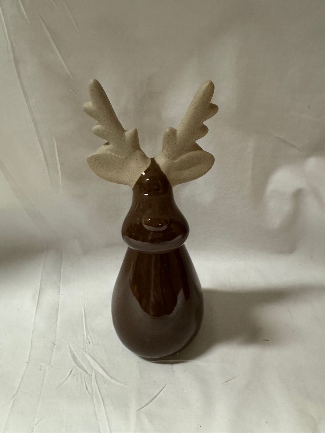 Porcelain Reindeer - Dark Brown Lg