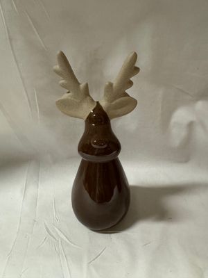 Porcelain Reindeer - Dark Brown Lg