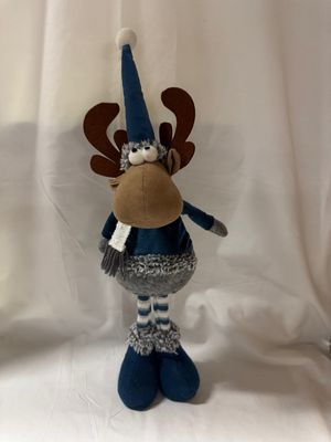 Reindeer w/Sweater Blue - Standing