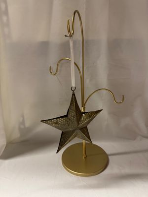 Iron Hanging Star Gold Sm