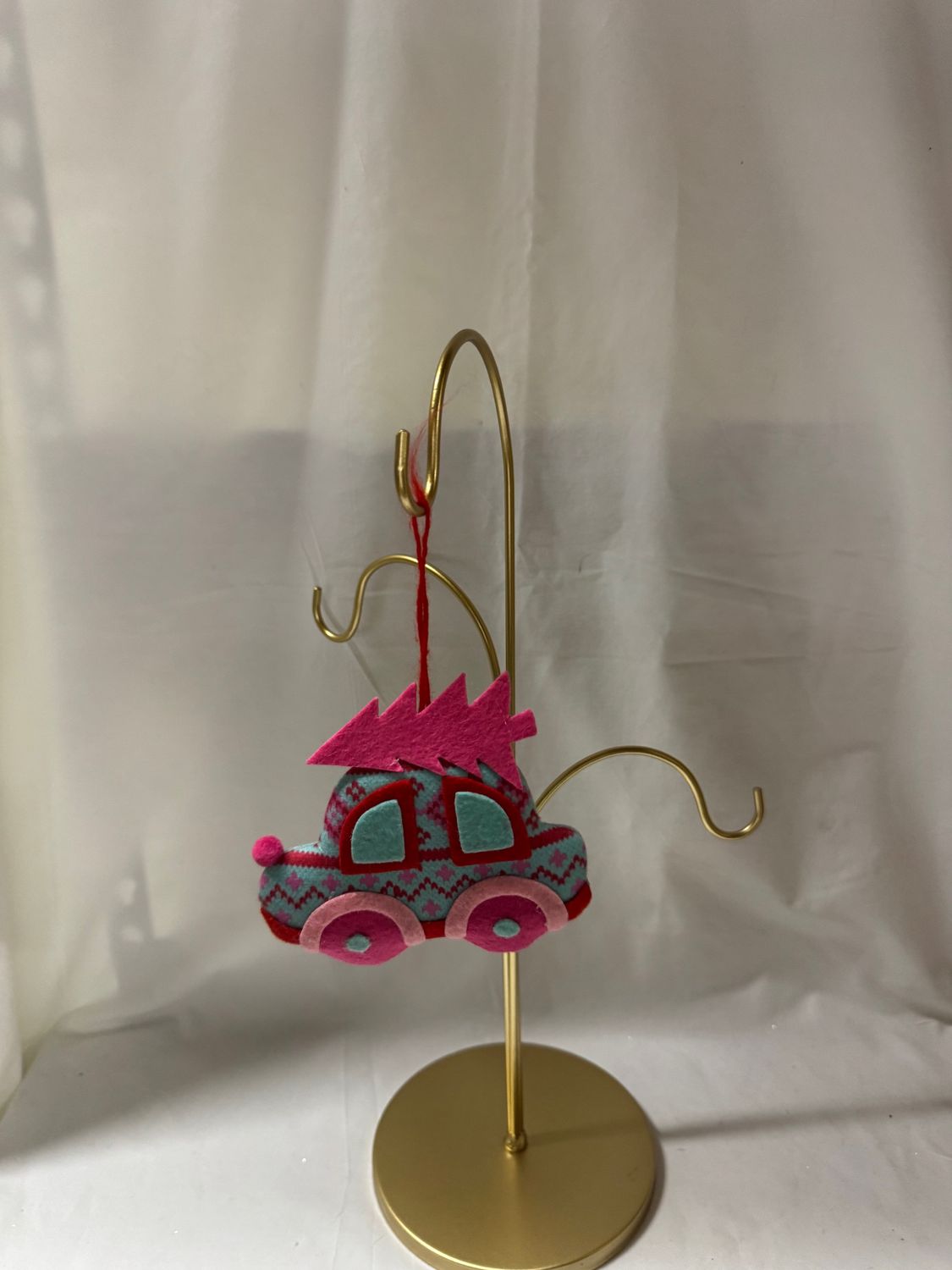 Colorful Felt Car Ornament II Colorful Felt Car Ornament II