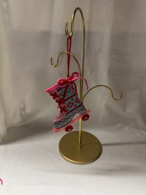 Colorful Felt Skate Ornament II