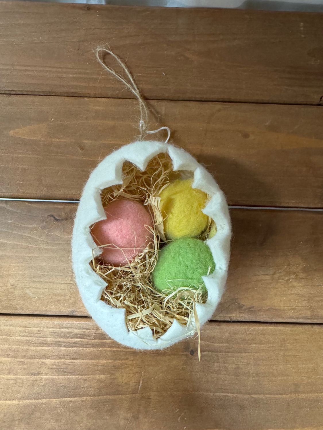 Multi Eggs in Egg Shell Ornament