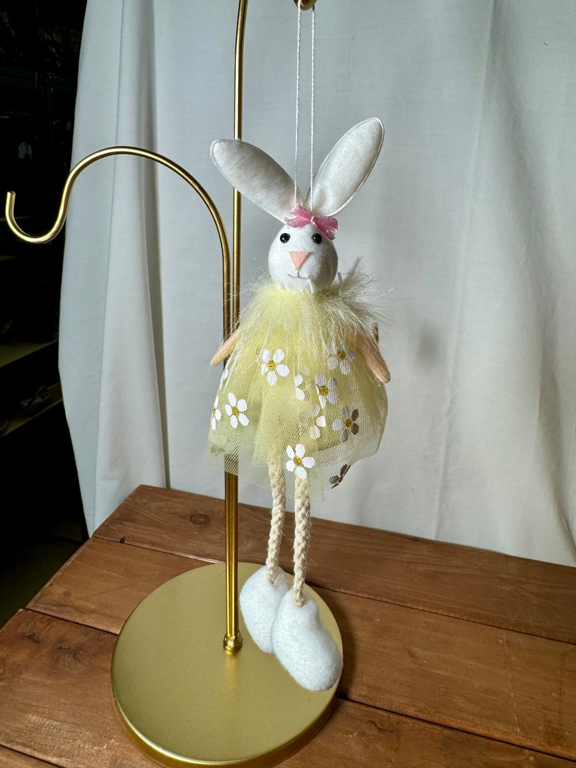 Fancy Bunny w/Boots - Yellow