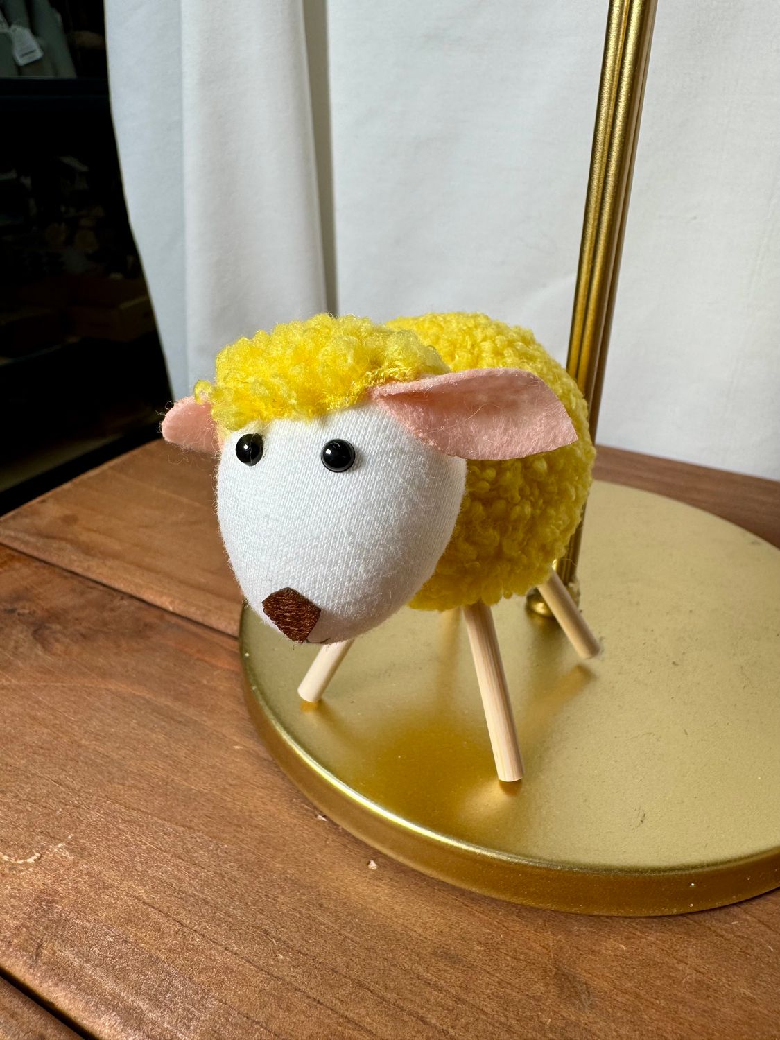 Pastel Sheep - Yellow Pastel Sheep - Yellow