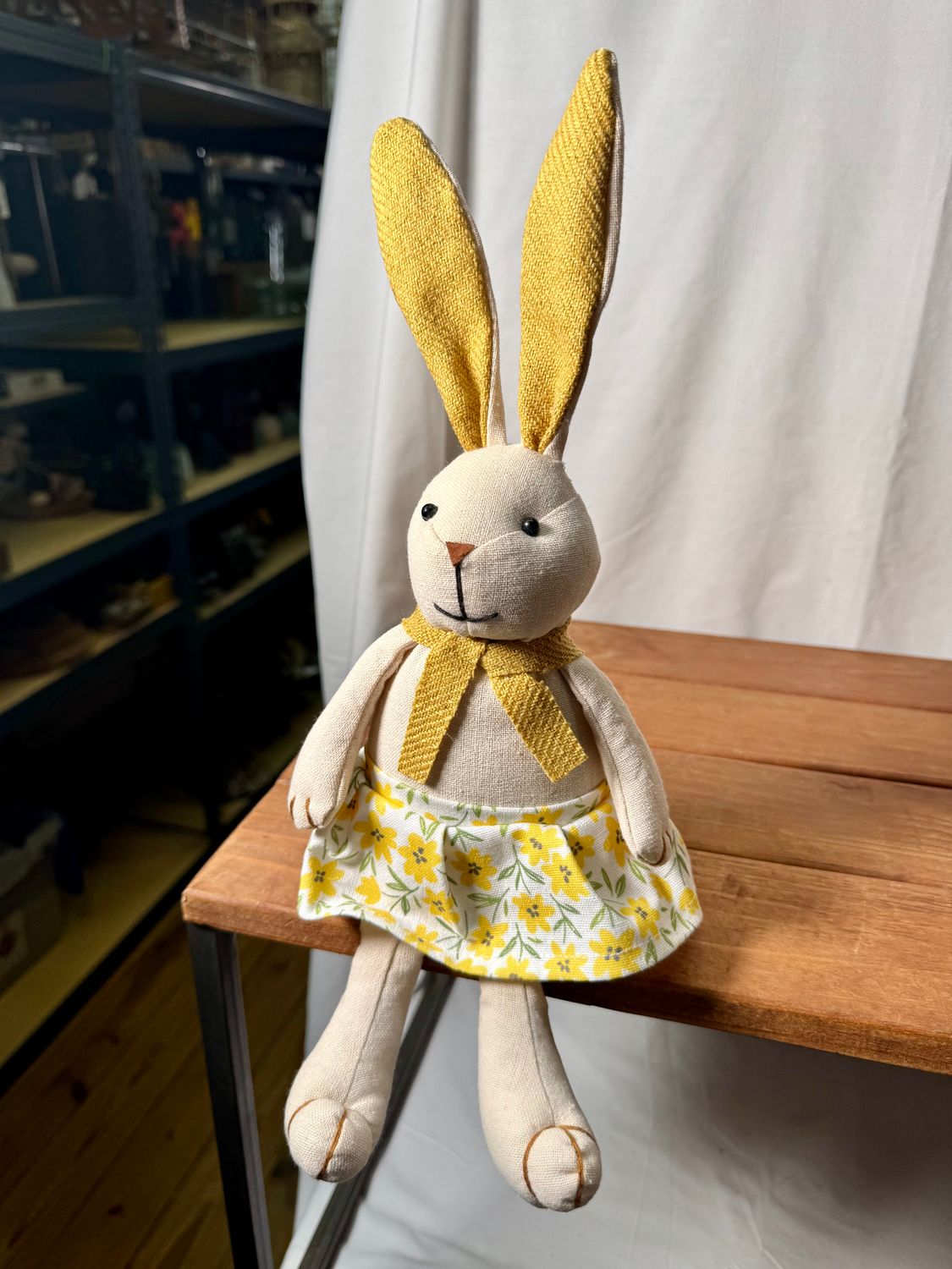 Bunny with Mustard Scarf Bunny with Mustard Scarf