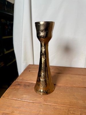 Gold Candleholder Sm