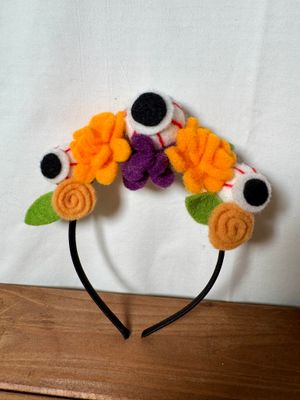 Headband - Felt Eyeballs