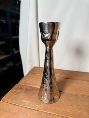 Silver Candleholder Sm