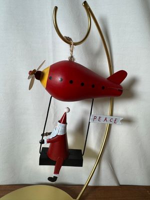 Santa on a Blimp - Lg
