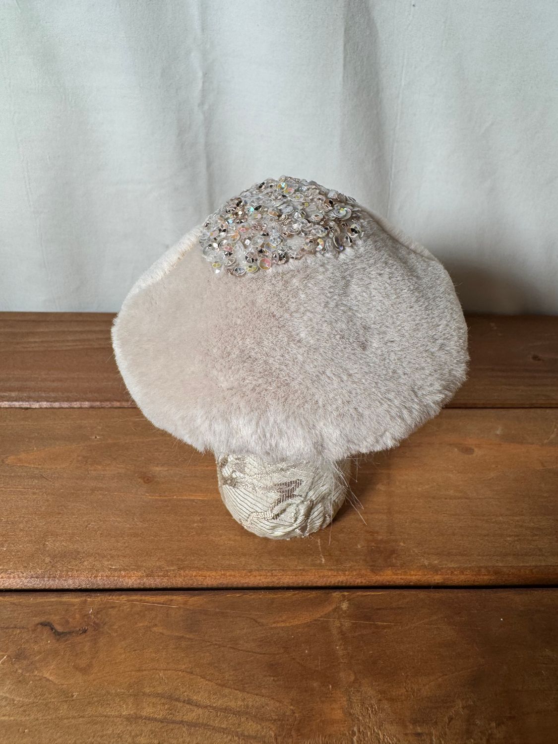 Fabric Glitter Mushroom - Sm Fabric Glitter Mushroom - Sm