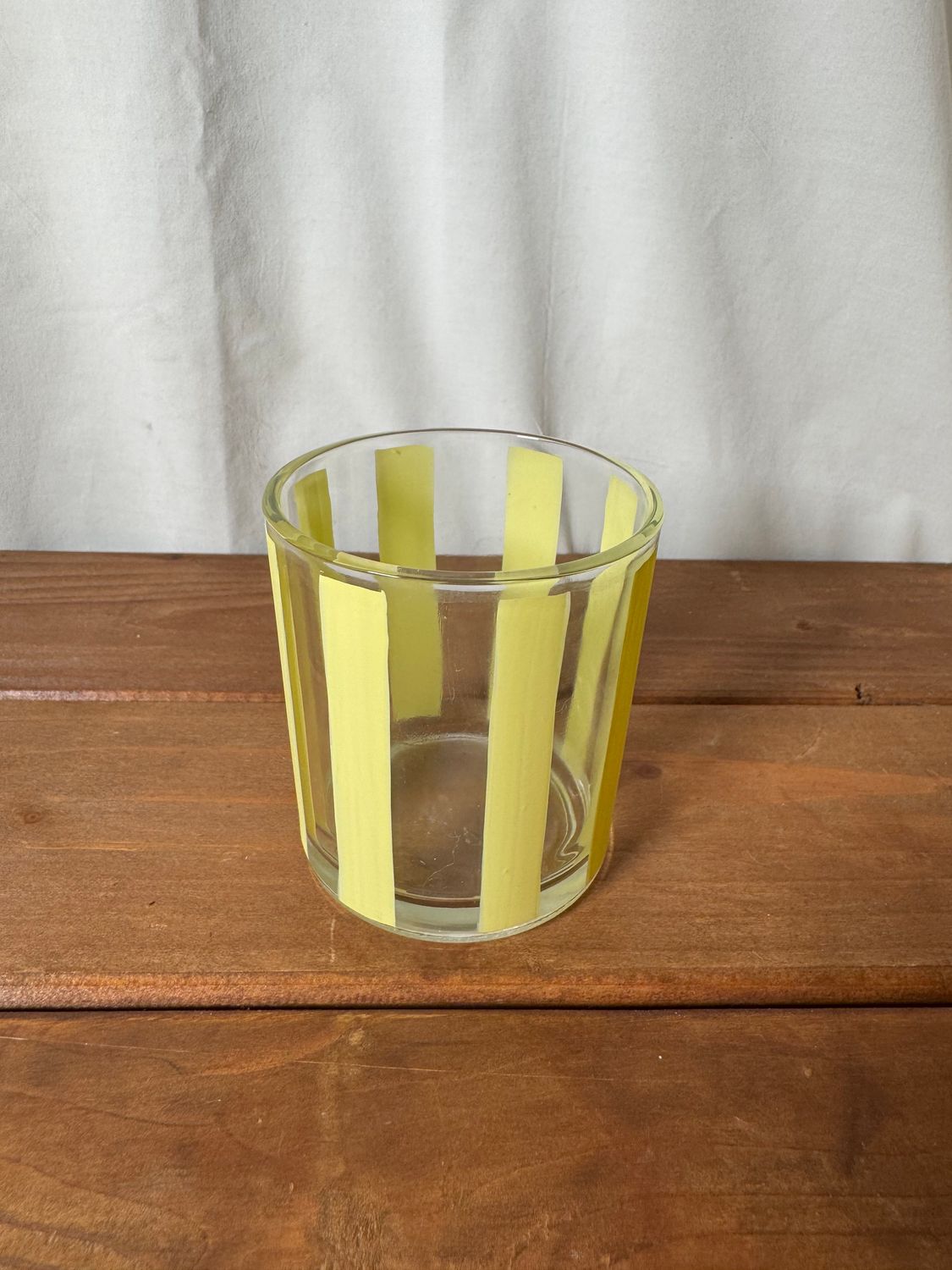 Spring Tea Light Holder - Yellow