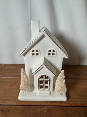 White Ceramic LED House II