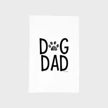 Dog Dad Tea Towel
