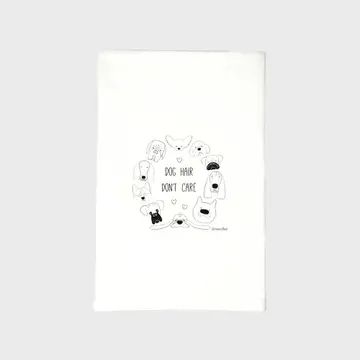Dog Hair Tea Towel