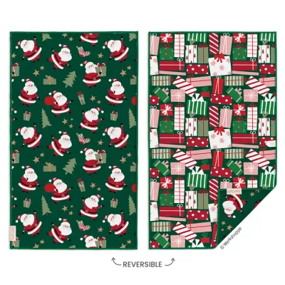 Microfiber Towel - Santa&#39;s Gifts