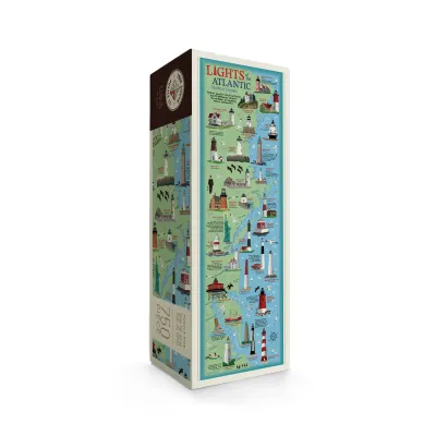 Lights of the Atlantic - North -Puzzle - PANO BOX